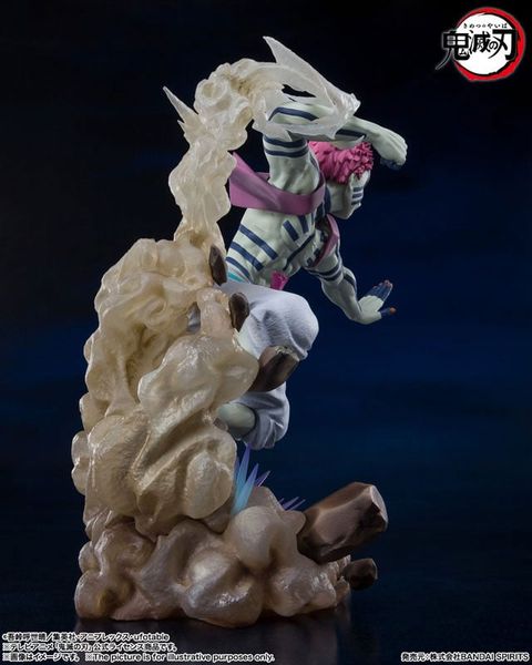 Figuarts ZERO Akaza Upper Rank Three Re-release Edition - Demon Slayer Kimetsu no Yaiba | BANDAI SPIRITS Figure