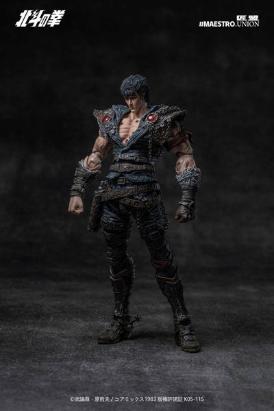 Kenshiro 1/12 Scale Posable Figure - Fist of the North Star | MAESTRO UNION Figure