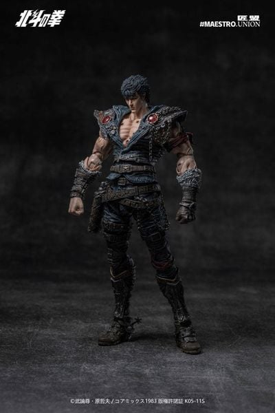 Kenshiro 1/12 Scale Posable Figure - Fist of the North Star | MAESTRO UNION Figure