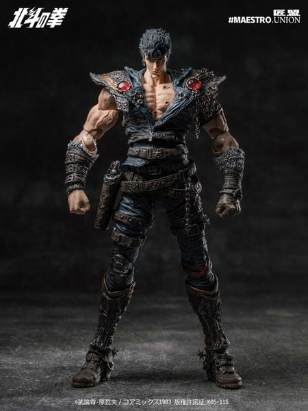 Kenshiro 1/12 Scale Posable Figure - Fist of the North Star | MAESTRO UNION Figure
