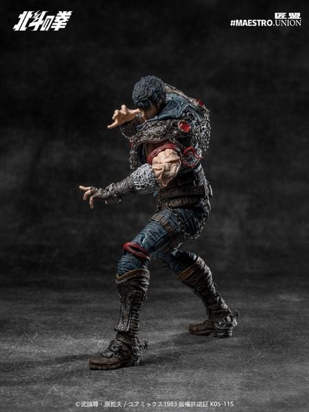 Kenshiro 1/12 Scale Posable Figure - Fist of the North Star | MAESTRO UNION Figure