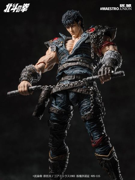 Kenshiro 1/12 Scale Posable Figure - Fist of the North Star | MAESTRO UNION Figure