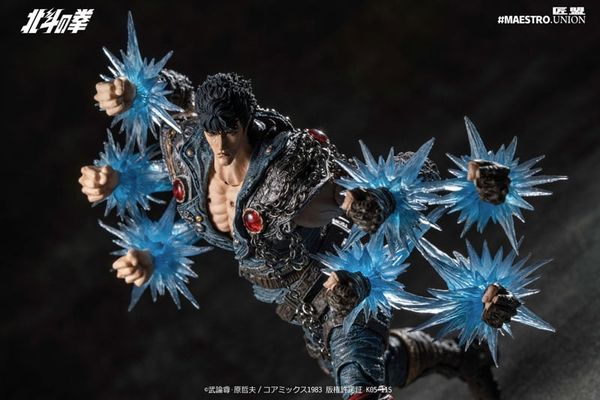 Kenshiro 1/12 Scale Posable Figure - Fist of the North Star | MAESTRO UNION Figure
