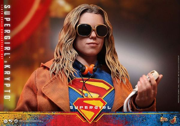 Movie Masterpiece Supergirl & Crypto 1/6 - DC Comics Supergirl | Hot Toys Figure