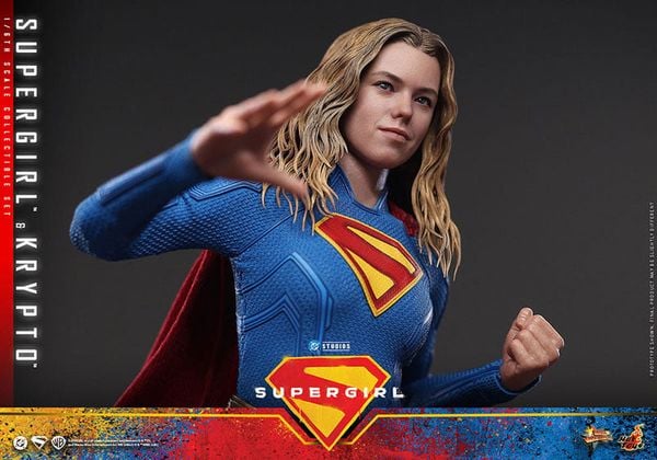 Movie Masterpiece Supergirl & Crypto 1/6 - DC Comics Supergirl | Hot Toys Figure