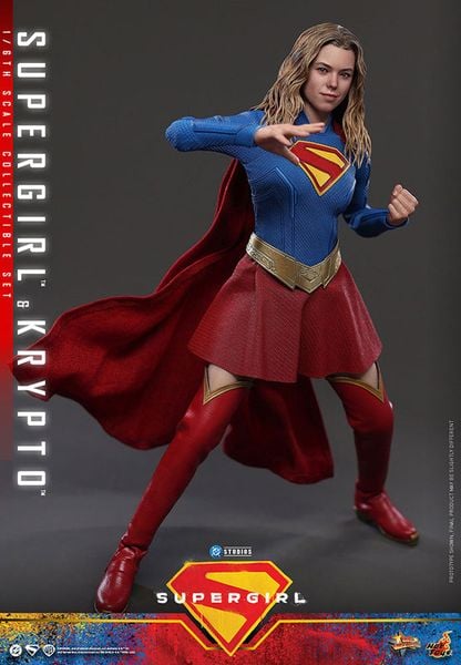 Movie Masterpiece Supergirl & Crypto 1/6 - DC Comics Supergirl | Hot Toys Figure