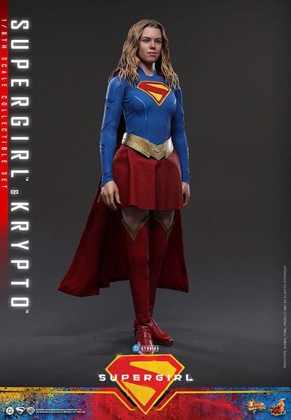 Movie Masterpiece Supergirl & Crypto 1/6 - DC Comics Supergirl | Hot Toys Figure