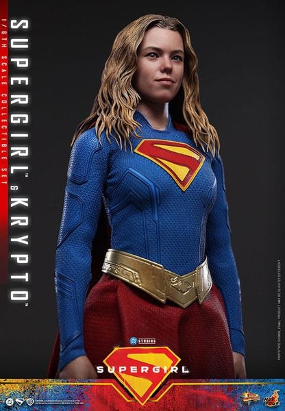 Movie Masterpiece Supergirl & Crypto 1/6 - DC Comics Supergirl | Hot Toys Figure