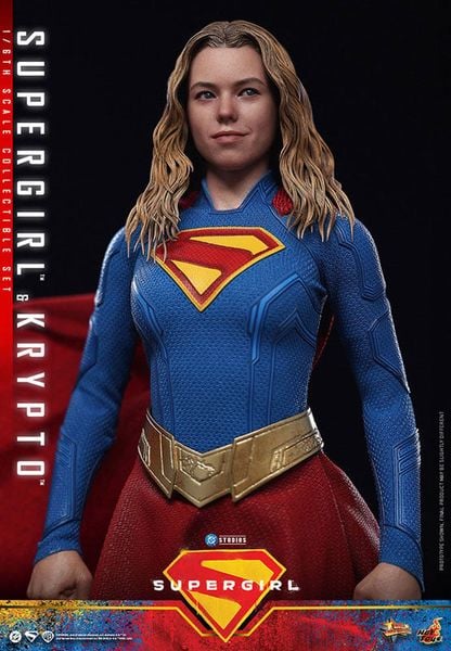 Movie Masterpiece Supergirl & Crypto 1/6 - DC Comics Supergirl | Hot Toys Figure