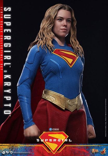 Movie Masterpiece Supergirl & Crypto 1/6 - DC Comics Supergirl | Hot Toys Figure