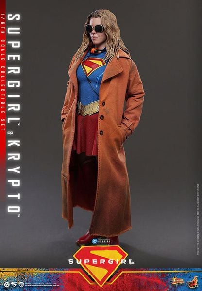 Movie Masterpiece Supergirl & Crypto 1/6 - DC Comics Supergirl | Hot Toys Figure