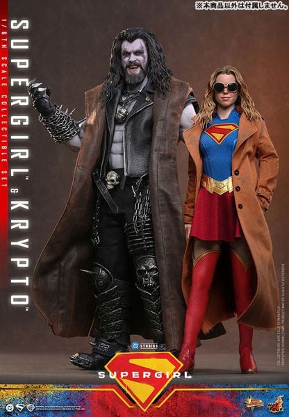 Movie Masterpiece Supergirl & Crypto 1/6 - DC Comics Supergirl | Hot Toys Figure