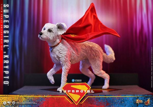 Movie Masterpiece Supergirl & Crypto 1/6 - DC Comics Supergirl | Hot Toys Figure