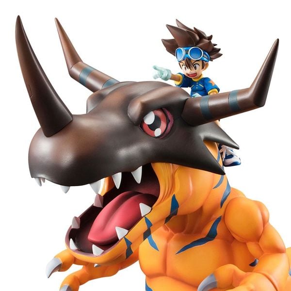 G.E.M. Series Greymon & Taichi Yagami - Digimon Adventure | MegaHouse Figure
