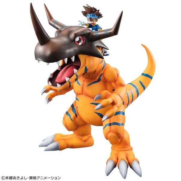 G.E.M. Series Greymon & Taichi Yagami - Digimon Adventure | MegaHouse Figure