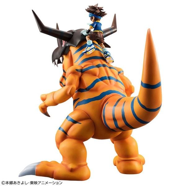 G.E.M. Series Greymon & Taichi Yagami - Digimon Adventure | MegaHouse Figure