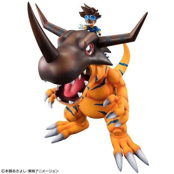 G.E.M. Series Greymon & Taichi Yagami - Digimon Adventure | MegaHouse Figure