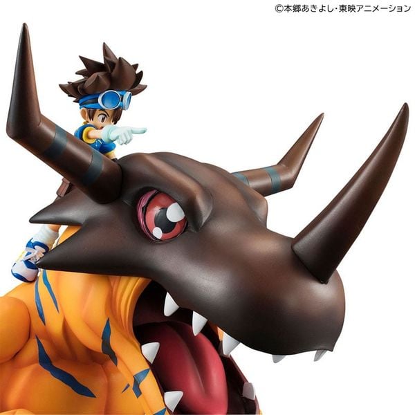 G.E.M. Series Greymon & Taichi Yagami - Digimon Adventure | MegaHouse Figure