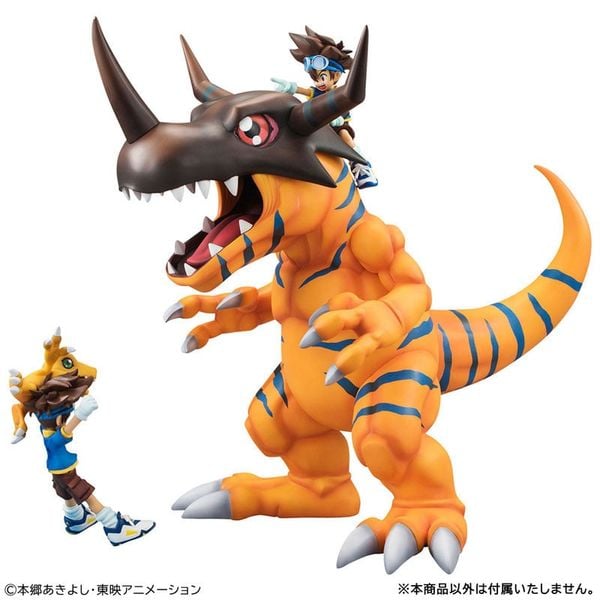 G.E.M. Series Greymon & Taichi Yagami - Digimon Adventure | MegaHouse Figure