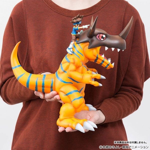 G.E.M. Series Greymon & Taichi Yagami - Digimon Adventure | MegaHouse Figure
