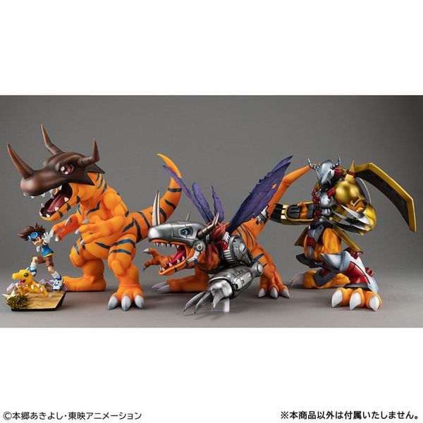 G.E.M. Series Greymon & Taichi Yagami - Digimon Adventure | MegaHouse Figure