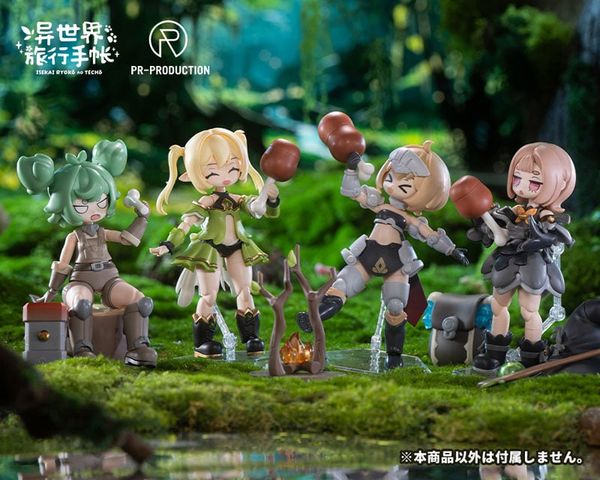 Plastic Model Kit Rebecca Hill Newbie Ranger Isekai Ryoko no Techo 04 | PR Production Figure