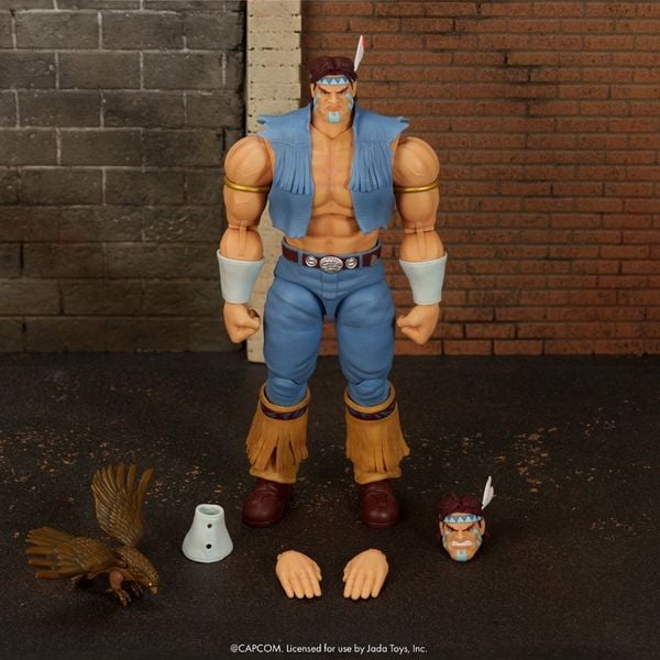 Action Figure Thunder Hawk 1/12 Street Fighter | Jada Toys Figure