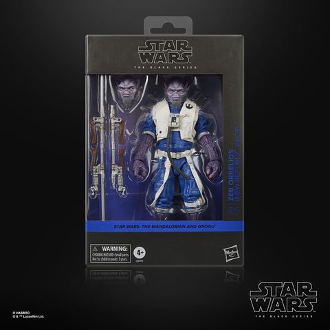 Zeb Orrelios New Republic Pilot - Star Wars The Mandalorian and Grogu | Hasbro Figure