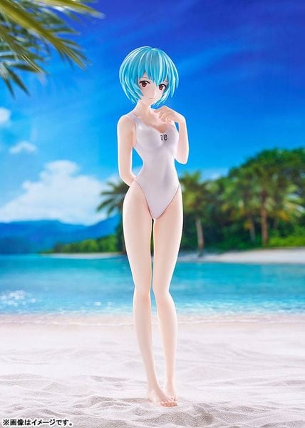 POP UP PARADE BEACH QUEENS Rei Ayanami One Piece Style Rebuild of Evangelion | WAVE Figure