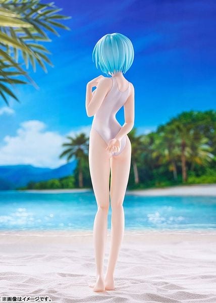 POP UP PARADE BEACH QUEENS Rei Ayanami One Piece Style Rebuild of Evangelion | WAVE Figure