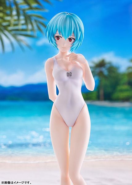 POP UP PARADE BEACH QUEENS Rei Ayanami One Piece Style Rebuild of Evangelion | WAVE Figure