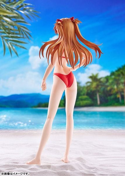 POP UP PARADE BEACH QUEENS Asuka Shikinami Langley Bikini Style L Size - Rebuild of Evangelion | WAVE Figure