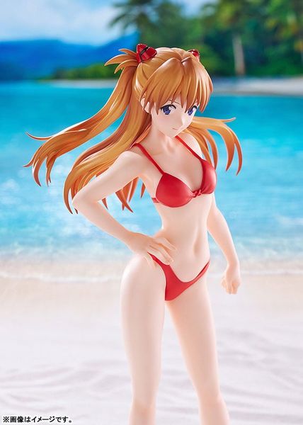 POP UP PARADE BEACH QUEENS Asuka Shikinami Langley Bikini Style L Size - Rebuild of Evangelion | WAVE Figure