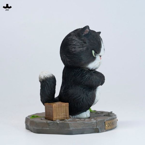 Huffy Cat w Base C - Huffy Cat | JXK Studio PVC Figure
