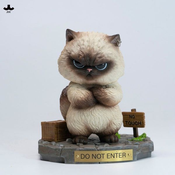 Huffy Cat w Base D - JXK Studio Figure
