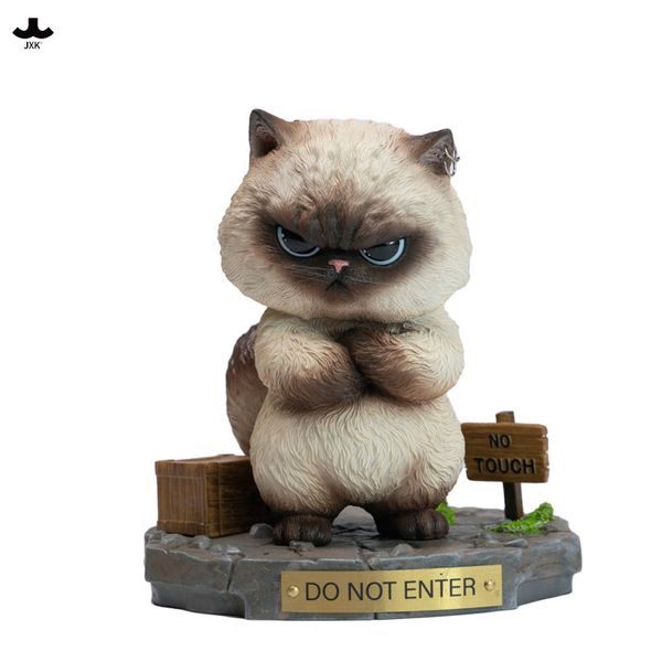 Huffy Cat w Base D - JXK Studio Figure