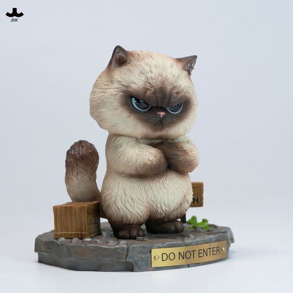 Huffy Cat w Base D - JXK Studio Figure