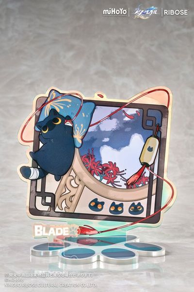 RISE UP+ Chibi Cat Series Figure Blade Ver. - Honkai Star Rail | RIBOSE Figure