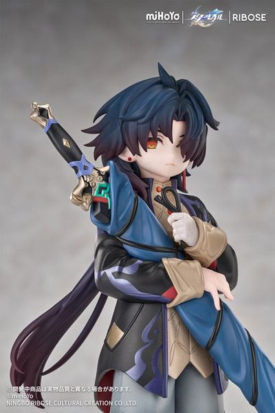 RISE UP+ Chibi Cat Series Figure Blade Ver. - Honkai Star Rail | RIBOSE Figure