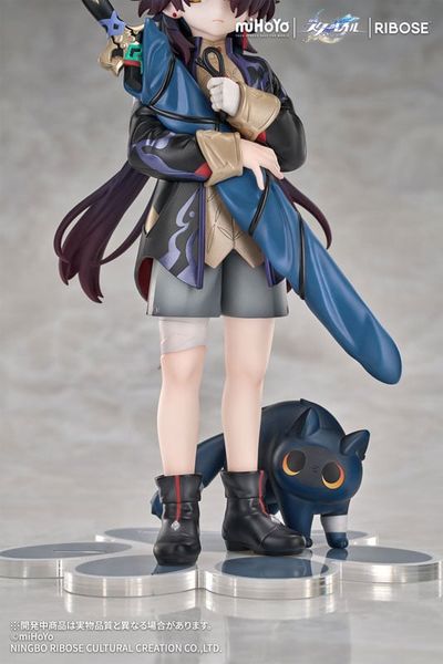 RISE UP+ Chibi Cat Series Figure Blade Ver. - Honkai Star Rail | RIBOSE Figure