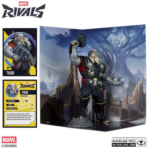 Scene Figure #003 Thor 1/10 - Marvel Rivals | McFarlane Toys Figure