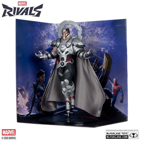 Scene Figure #004 Magneto 1 10 - Marvel Rivals | McFarlane Toys Figure