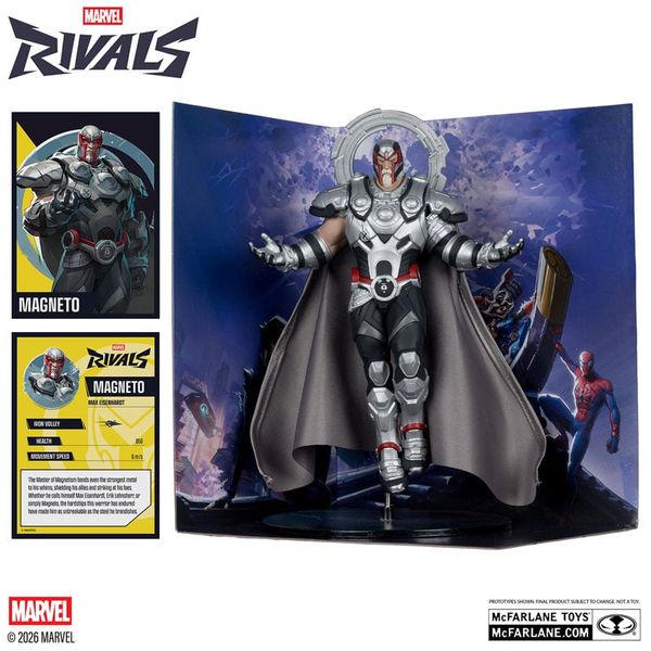 Scene Figure #004 Magneto 1 10 - Marvel Rivals | McFarlane Toys Figure