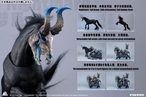 Action Figure HY-051 Demon Horse Nightmare 1/12 - Original | Fish Toys Figure