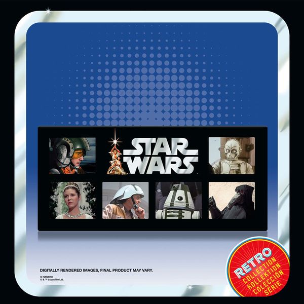 Action Figure SW Retro Collection Garindan R4 M9 Captain Antillies Leia Organa Yavin Wedge Antilles CZ 3 - Star Wars | Hasbro Figure