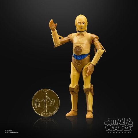 Action Figure C 3PO - Star Wars Droids | Hasbro Figure