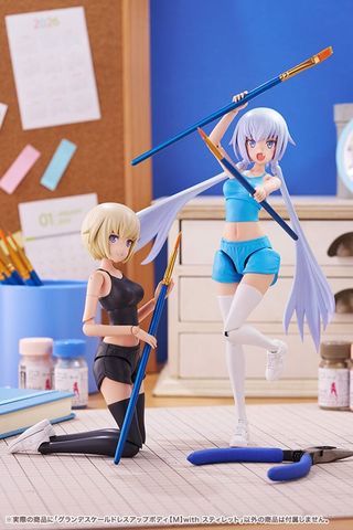 GRANDE SCALE DRESS UP BODY M with Stylet - Sousai Shoujo Teien | Kotobukiya Plastic Model Kit