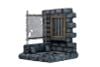 1/12 Destroyed Outpost Wall | MMM Toys Goods
