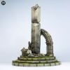 1/12 Collapsed Stone Pillar Ruins Diorama | MMM Toys Goods