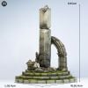 1/12 Collapsed Stone Pillar Ruins Diorama | MMM Toys Goods